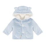 Marlù Cappottino Cielo Polvere con Cappuccio per Neonati