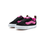 Vans Kids Knu Skool Nero/Fucsia per Neonate