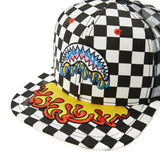 Sprayground Kids Cappello Shark in Paris Nero/Grigio per Bambini