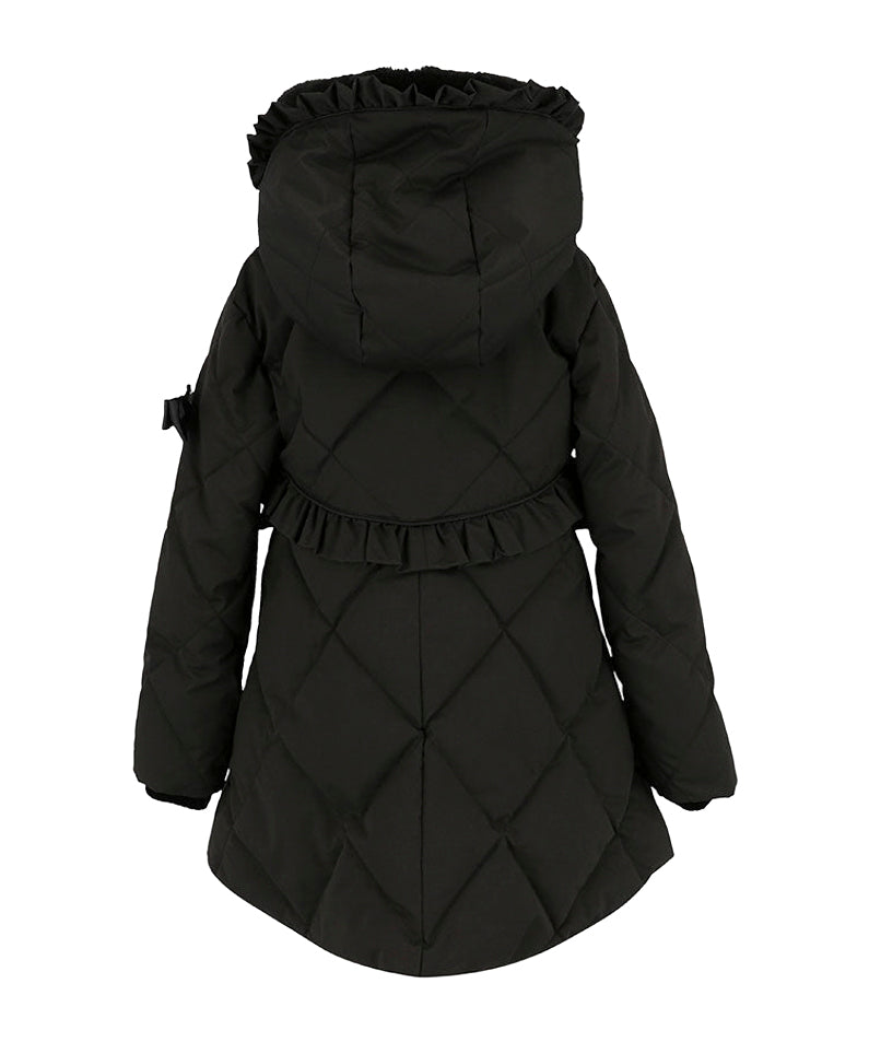 Angel's Face Cappotto Nero per Bambine (retro)