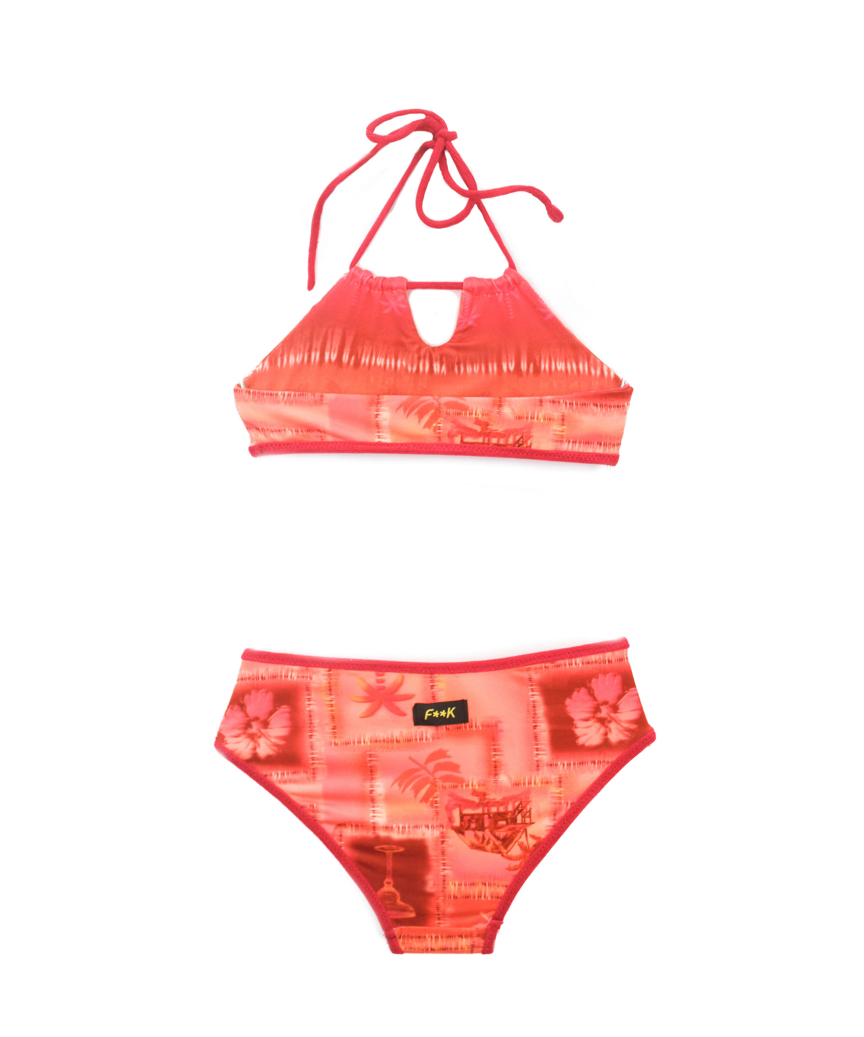 Effek Costume Bikini a Fascia Italian Vacations per Bambine