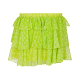 Pinko Kids Gonna Lime con Balze con Logo All-over (retro)
