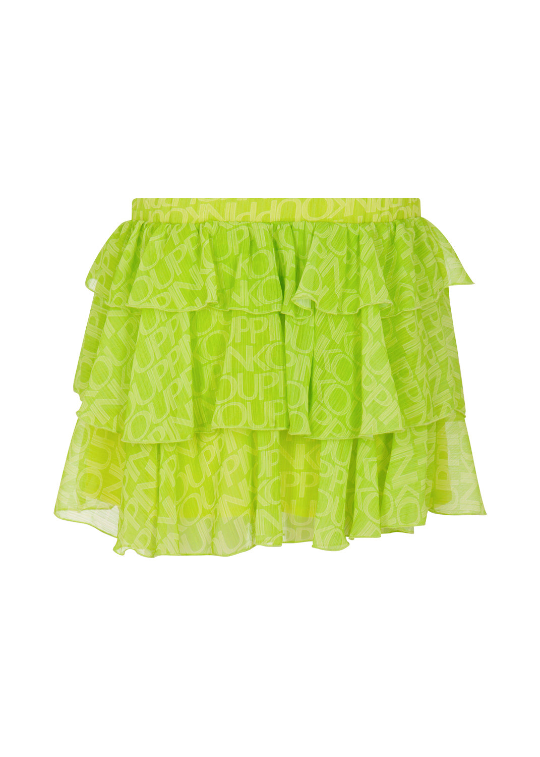 Pinko Kids Gonna Lime con Balze con Logo All-over (retro)