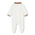 Boss Kids Tutina Panna con Logo per Neonati (retro)