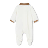 Boss Kids Tutina Panna con Logo per Neonati (retro)