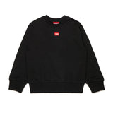 Diesel Kids Felpa Nero con Logo Unisex