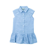 Iceberg Kids Baby Girls Light Blue Striped Dress