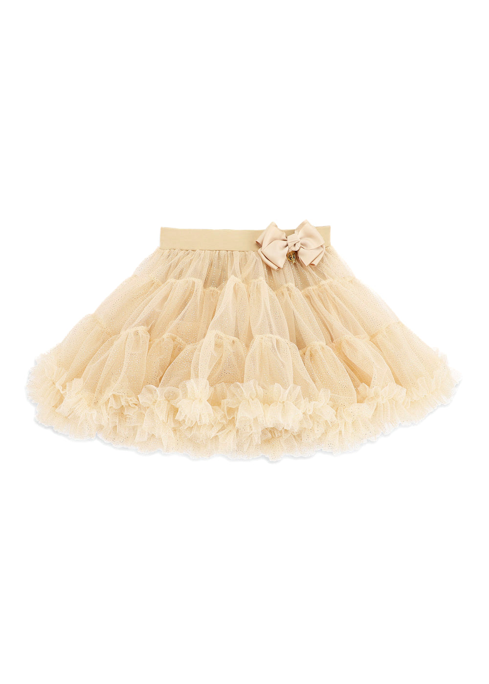 Angel's Face Gonna Tutù Beige Sparkling per Bambine