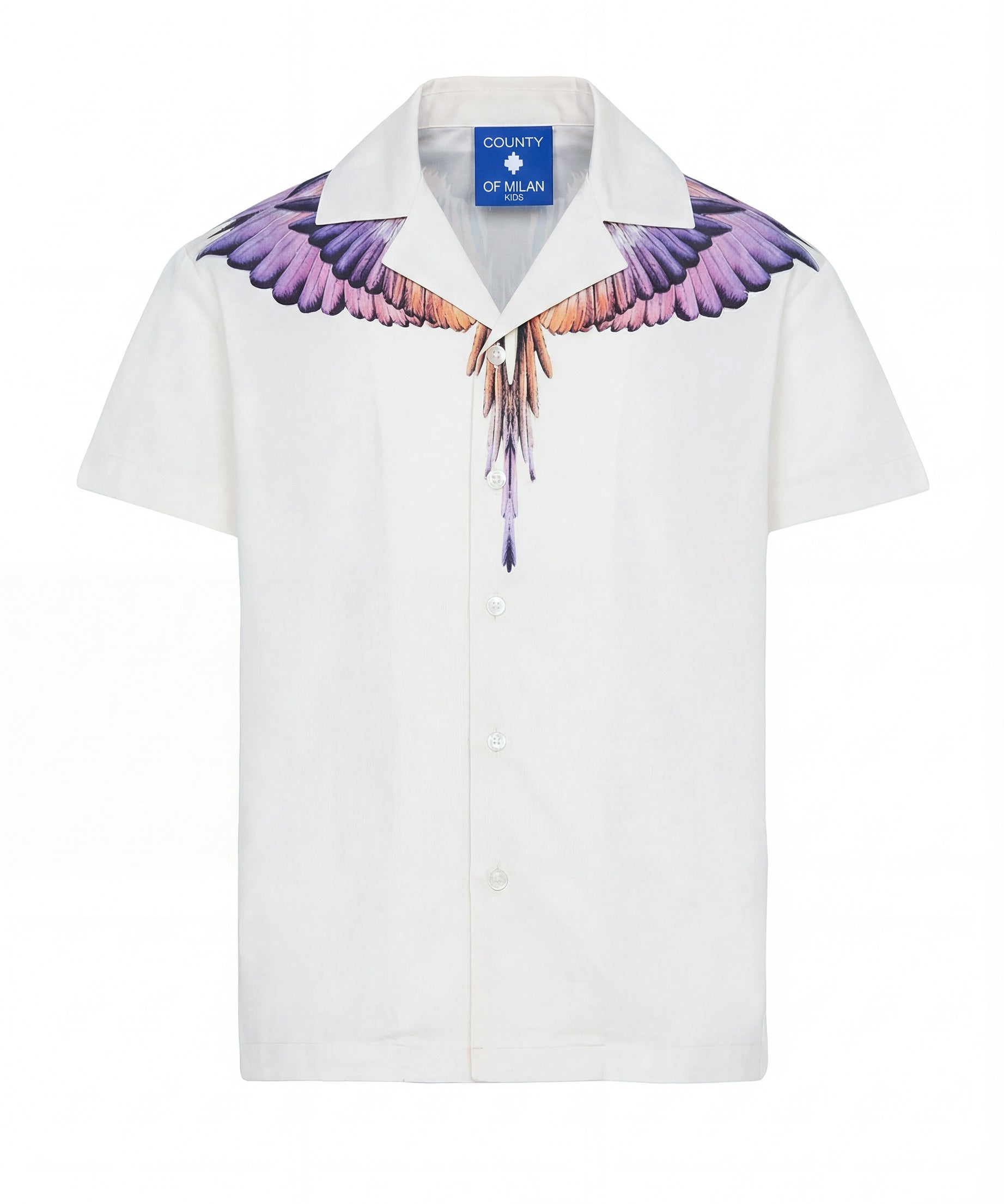 Marcelo Burlon County of Milan Kids Camicia Cocco con STampa per Bambine