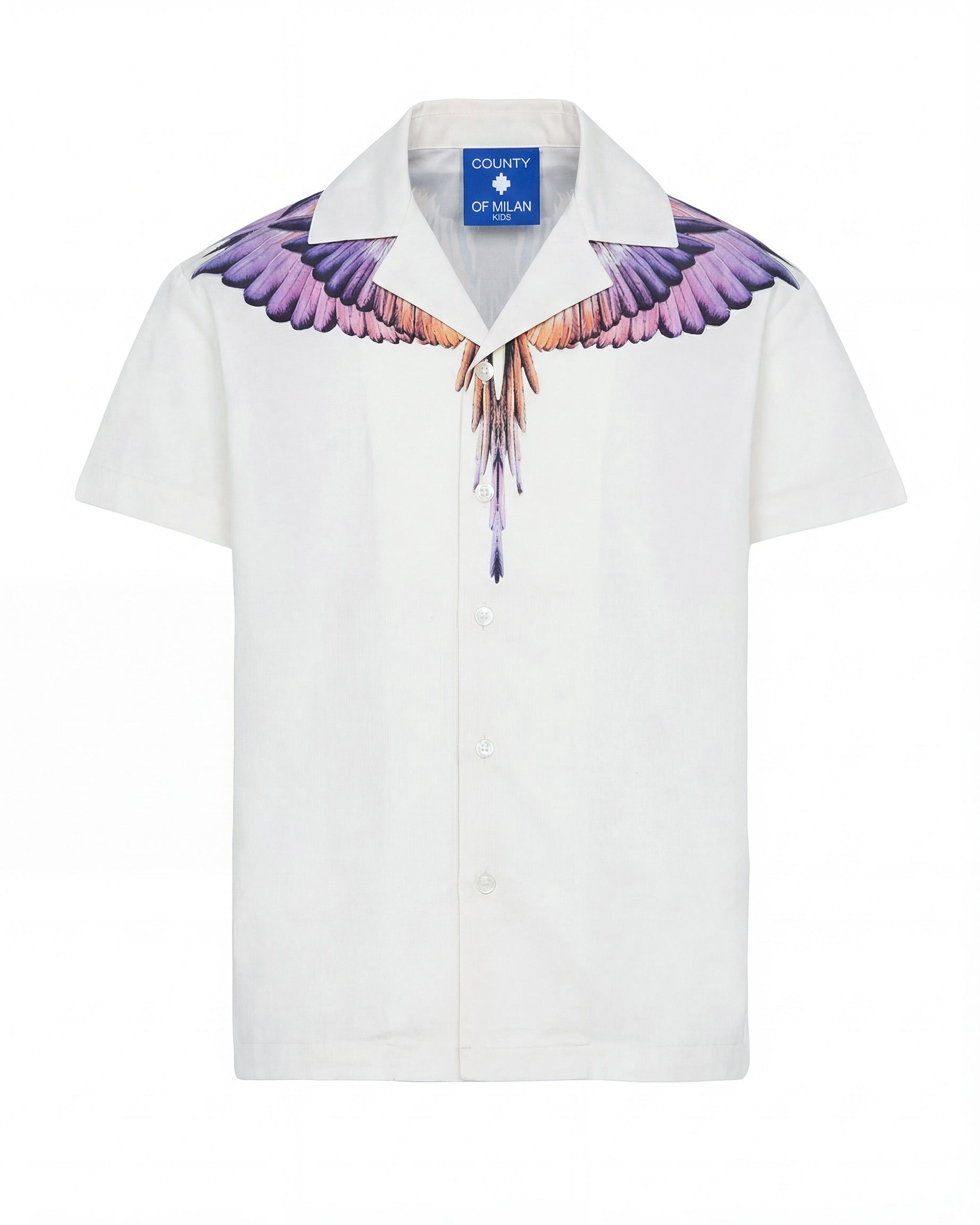 Marcelo Burlon County of Milan Kids Camicia Cocco con STampa per Bambine