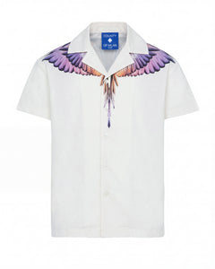 Marcelo Burlon County of Milan Kids Camicia Cocco con STampa per Bambine