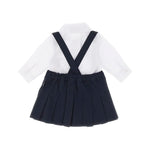Moschino Kids Salopette con Camicia per Neonate