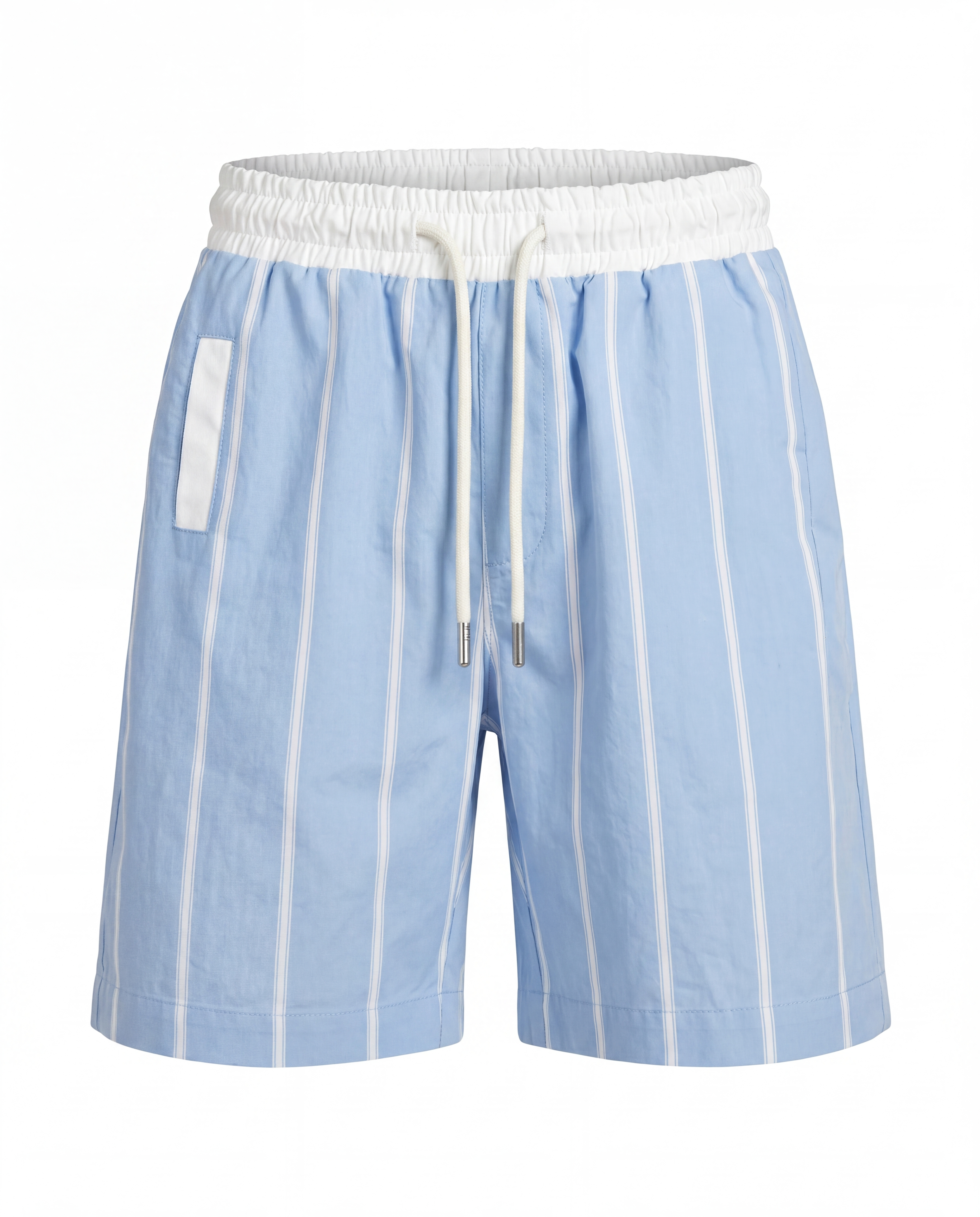 Yes London Kids Bermuda Celeste a Righe per Bambini