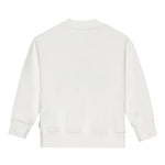 Palm Angels Kids Girocollo Bianco con Stampa Teddy per Bambini