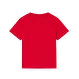 Lacoste Kids T-Shirt Rossa con Ricamo Logo Unisex