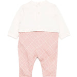 Elisabetta Franchi La Mia Bambina Completo Tutina Milk/Sunrise per Neonate