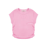Hinnominate Kids T-Shirt Rosa Arricciata per Bambine