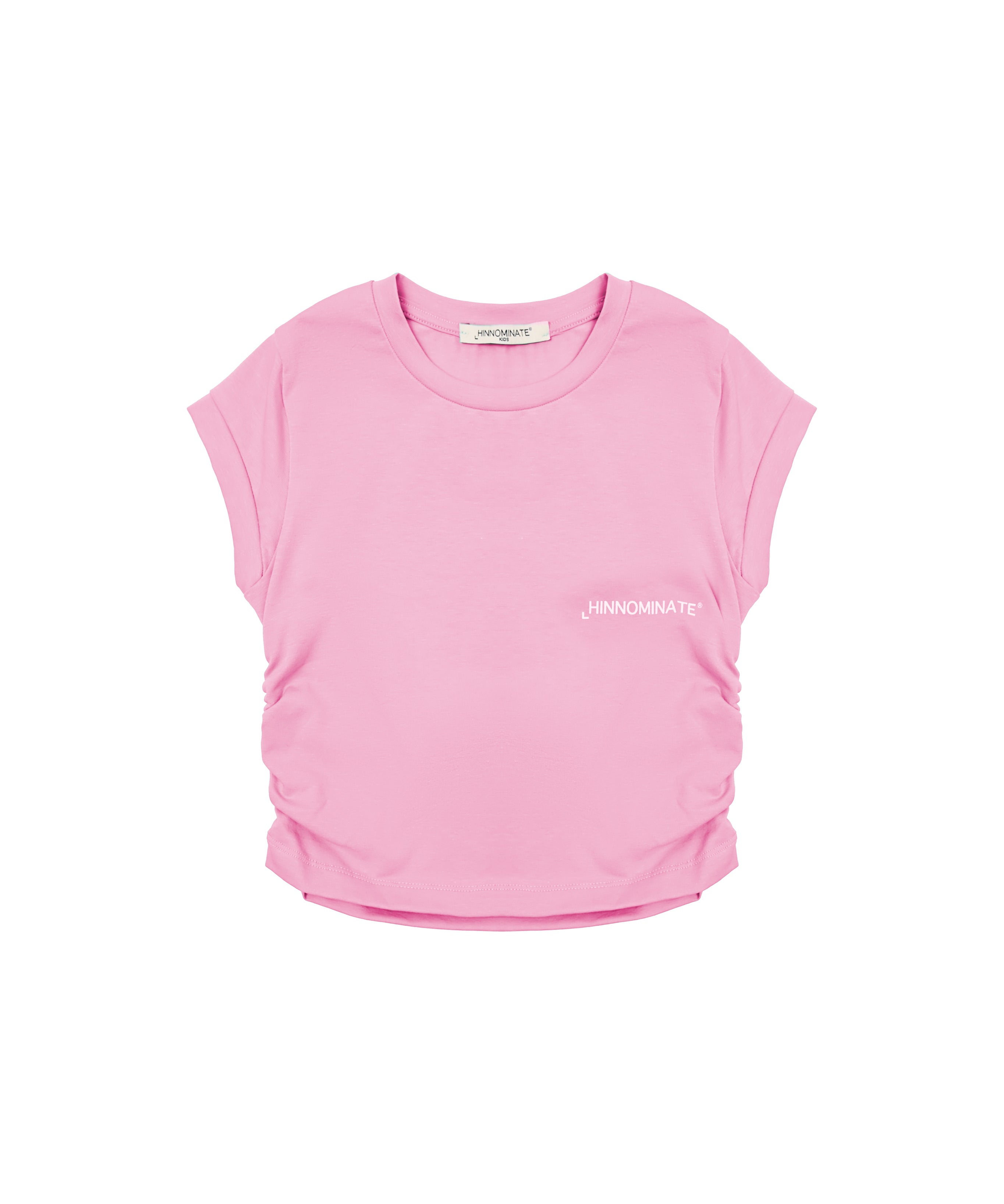 Hinnominate Kids T-Shirt Rosa Arricciata per Bambine