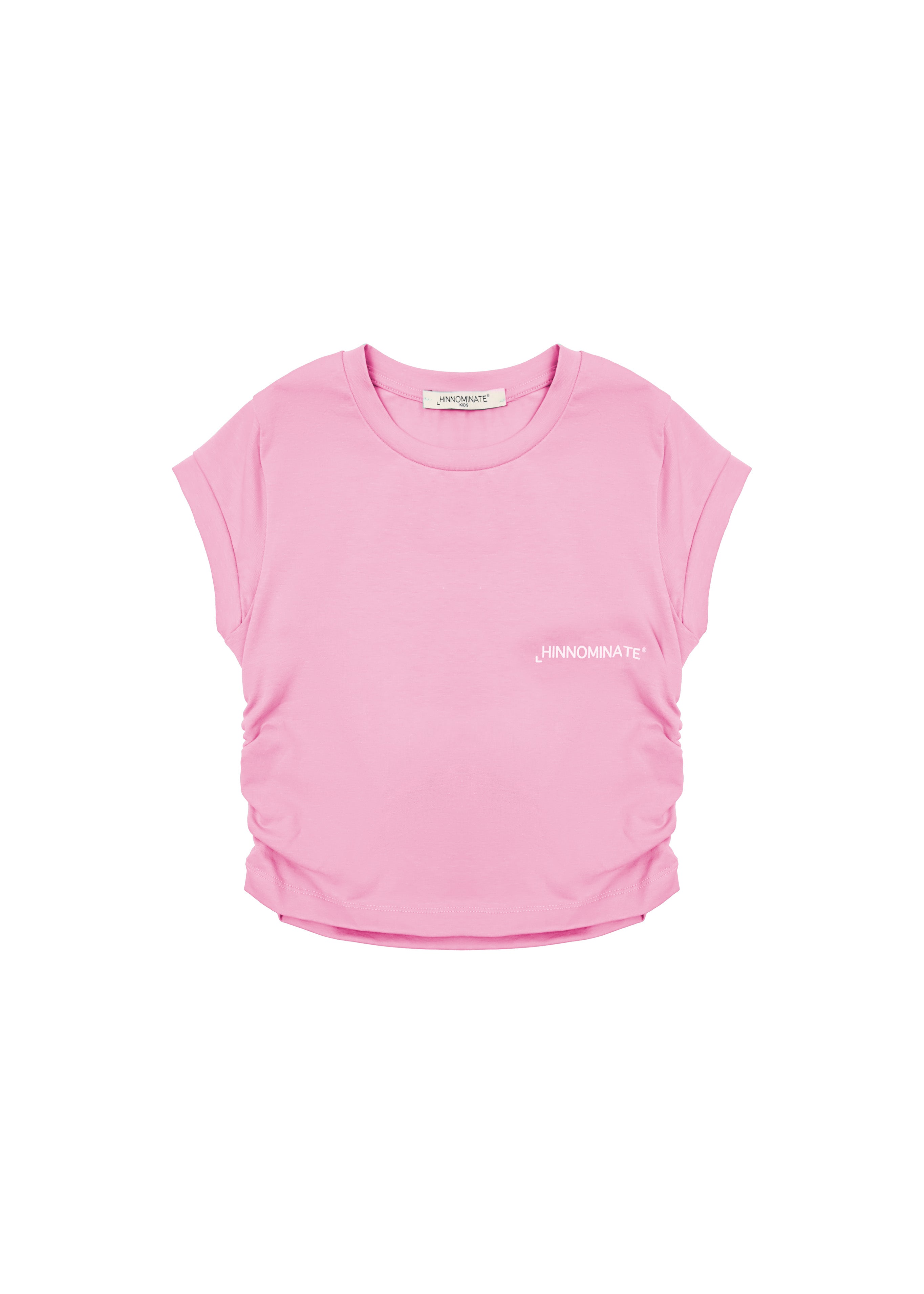 Hinnominate Kids T-Shirt Rosa Arricciata per Bambine