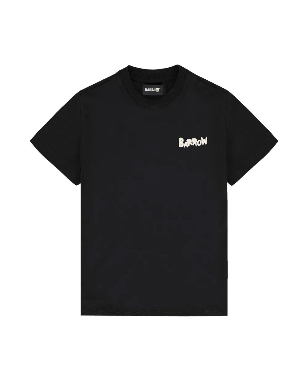 Barrow Kids T-Shirt Nero con Logo Unisex