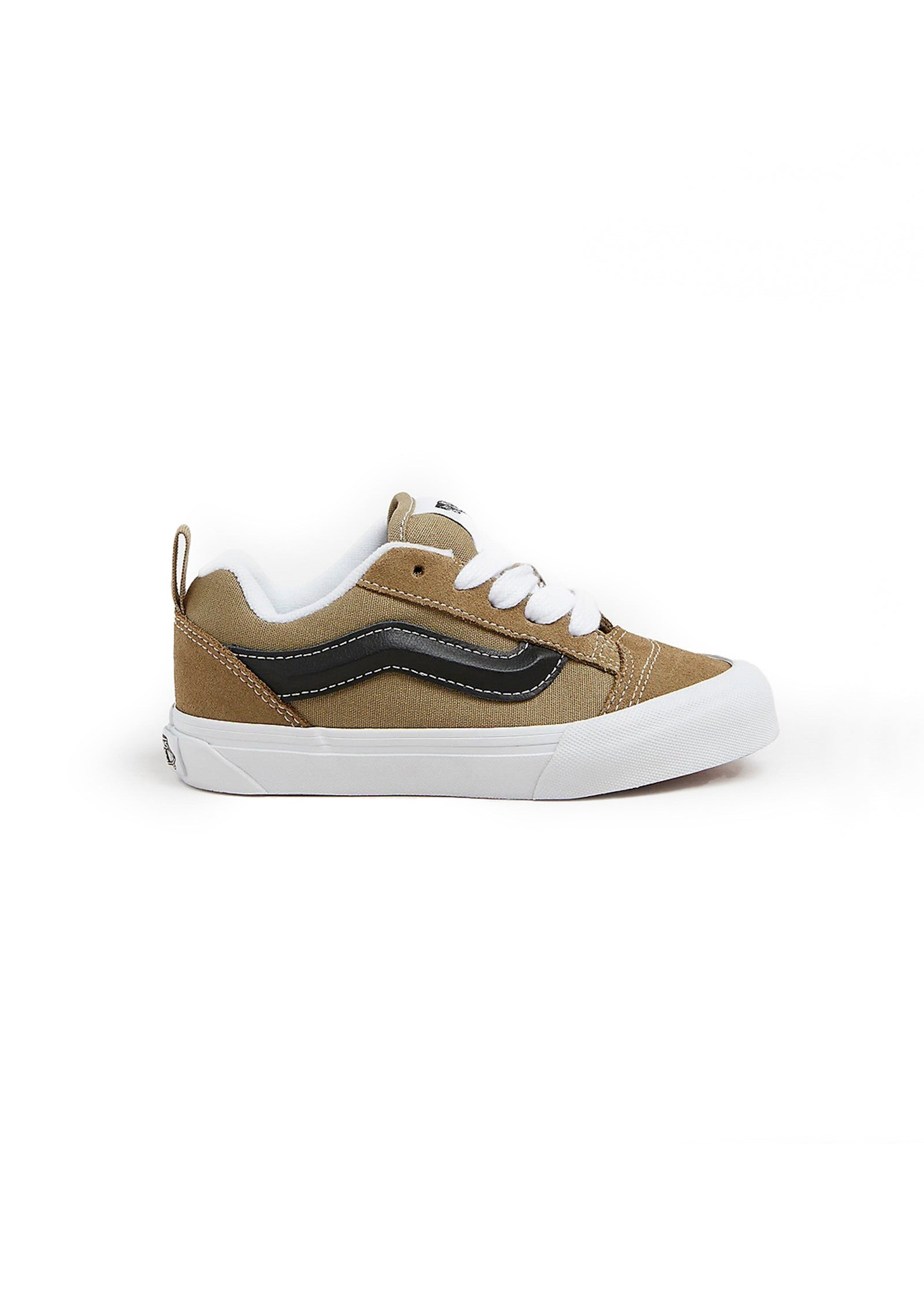 Vans Kids Knu Skool Verde Oliva/Nero per Bambini