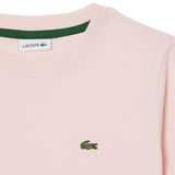 Lacoste Kids' Pink T-Shirt with Embroidered Logo for Girls