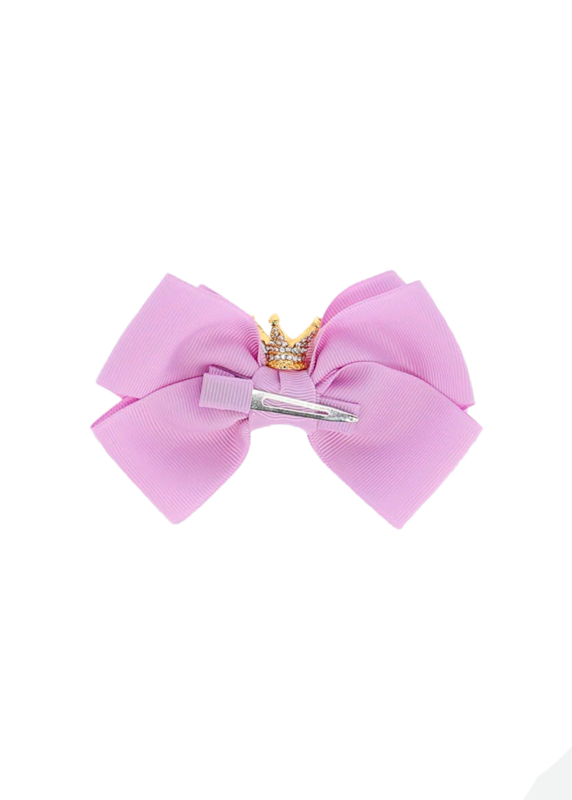 Angel's Face Little Girls Purple Hair Clip