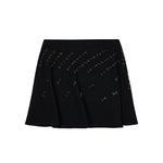 Iceberg Kids Gonna Nera con Applicazione Borchie per Bambine (retro)