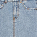 Moschino Kids Gonna in Denim con Ricamo Teddy Bear per Bambine