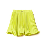 Twinset Kids Gonna Chine de Plisse Gialla per Bambine