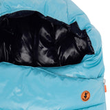 Save The Duck Kids Sacco Nanna Imbottito Azzurro per Neonati