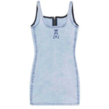 Patrizia Pepe Abito Jeans a Tubino per Bambine