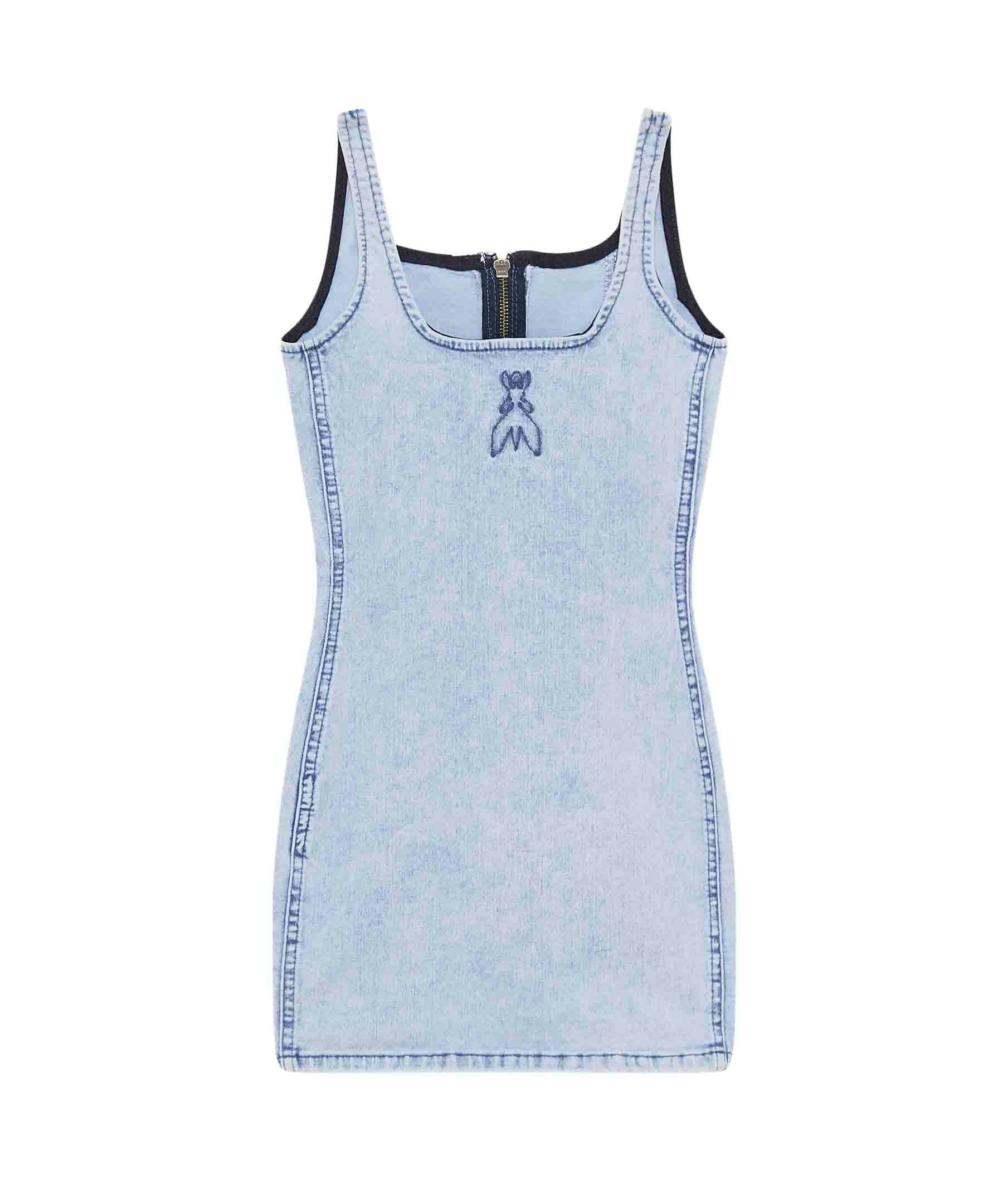 Patrizia Pepe Abito Jeans a Tubino per Bambine