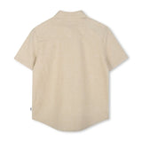 Boss Kids Camicia Beige con Logo per Bambini (retro)