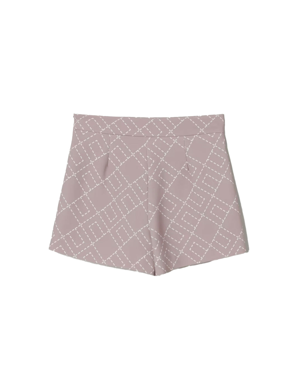 Elisabetta Franchi La Mia Bambina Shorts Sunrise con Logo Geometrico per Bambine