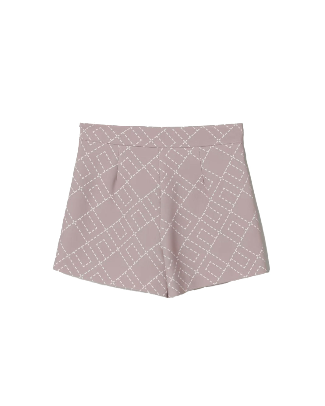Elisabetta Franchi La Mia Bambina Shorts Sunrise con Logo Geometrico per Bambine