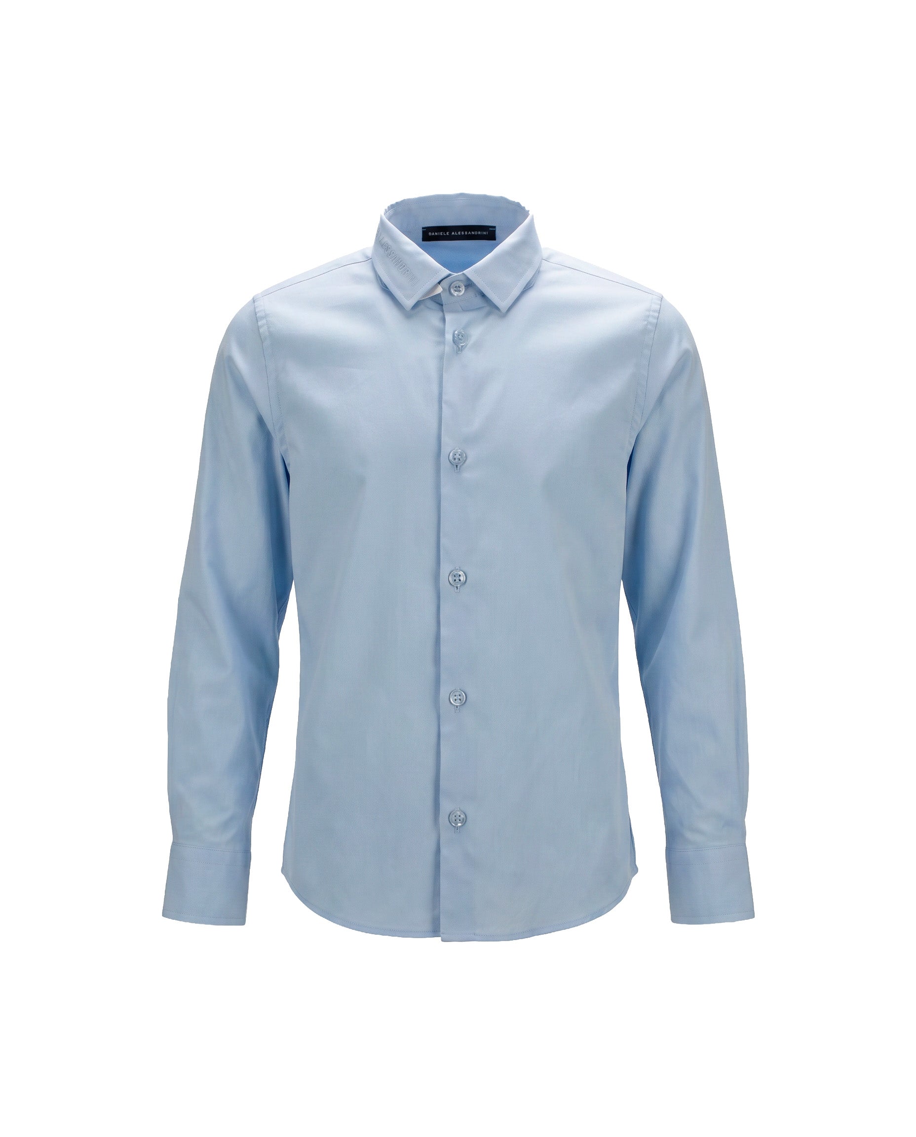 Daniele Alessandrini Kids Camicia Celeste per Neonati