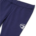 Diesel Kids Leggings Blu per Neonate (dettaglio)