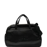 Elisabetta Franchi La Mia Bambina Borsa Mamma Nera con Logo