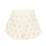 Philipp Plein Kids Shorts con Logo All-Over Strass per Bambine