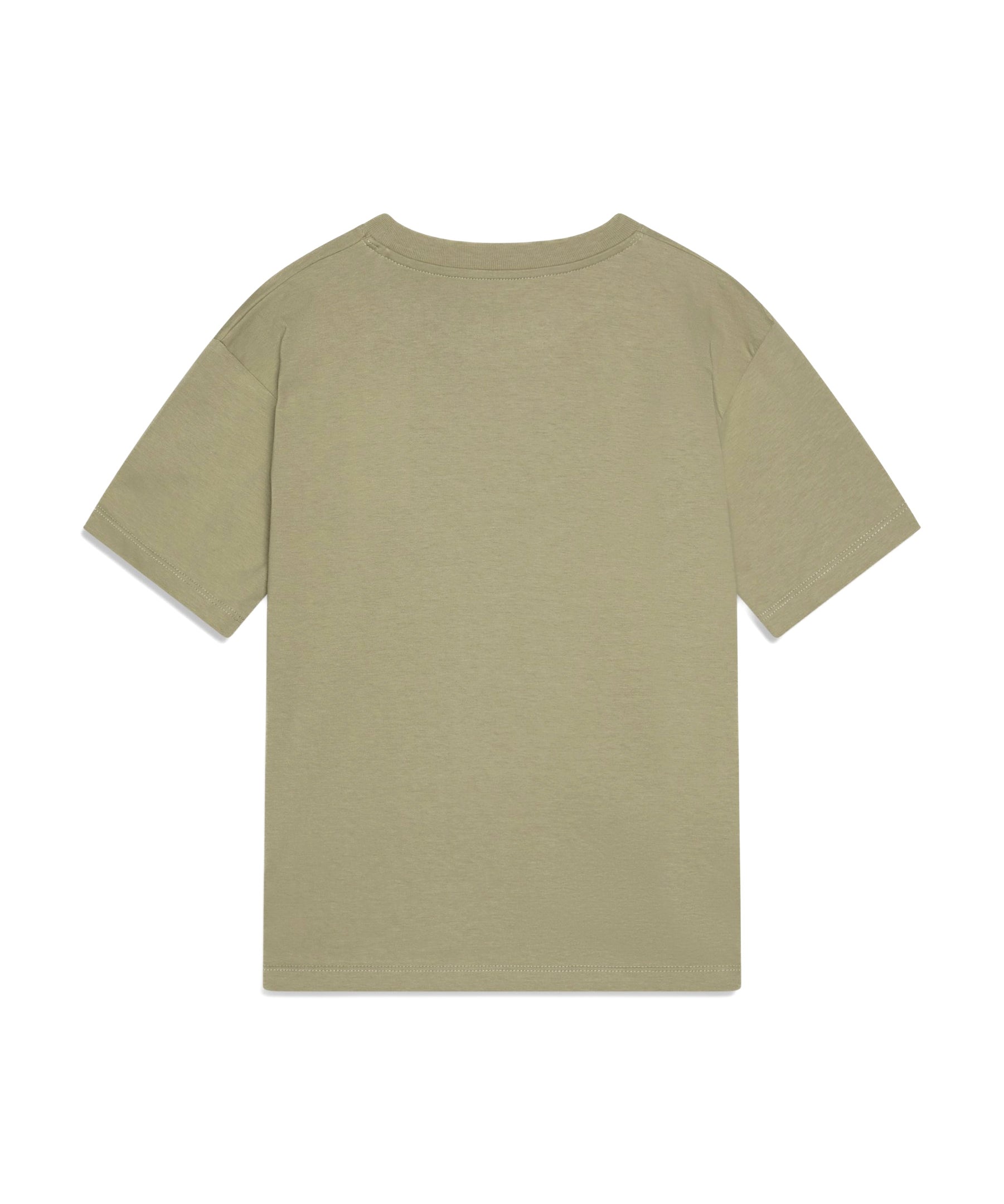 Calvin Klein Kids T-shirt Verde con Logo per Bambini