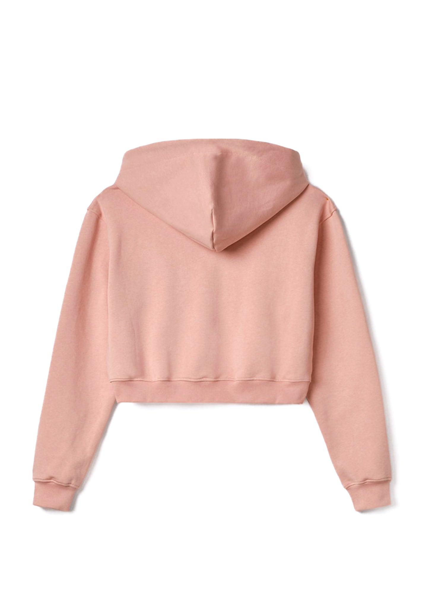 Hinnominate Kids Felpa Crop con Cappuccio Rosa per Bambine