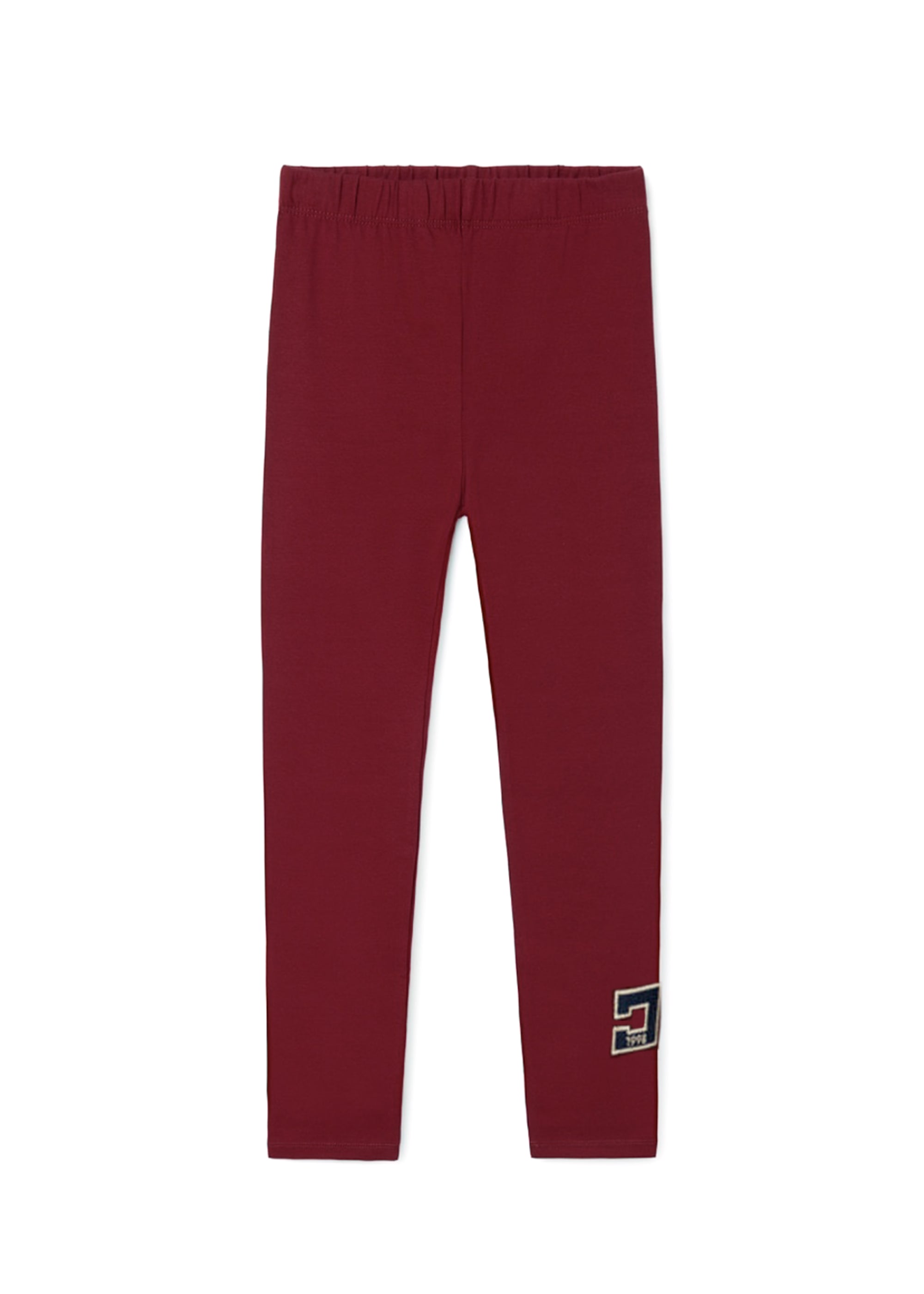 Elisabetta Franchi La Mia Bambina Leggings Bordeaux per Bambine