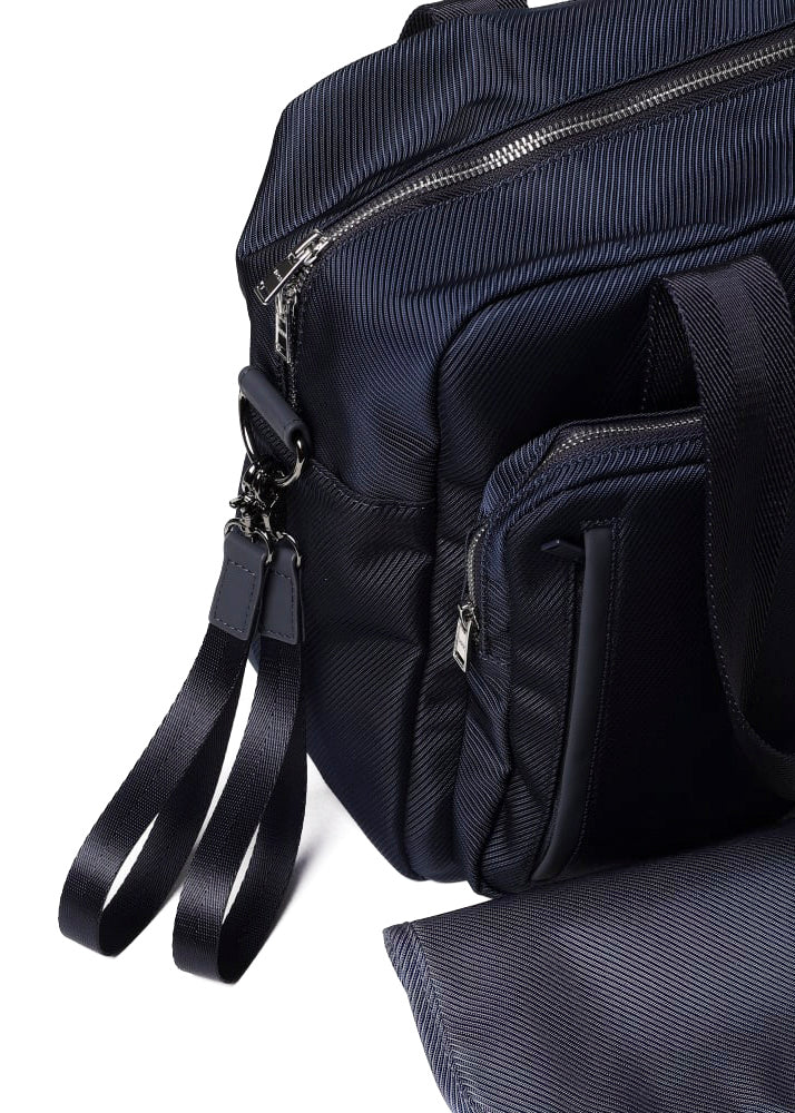 Boss Kids Borsa Mamma Blu Navy con Logo
