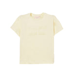 Elisabetta Franchi La Mia Bambina T-shirt con Ricamo Limone per Bambine