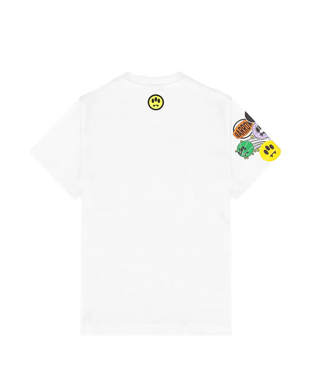 Barrow Kids T-Shirt Off-White Fantasia Stickers Unisex