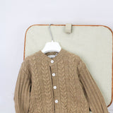 Le Coconne Cardigan Sabbia per Neonati