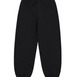 Marcelo Burlon County of Milan Kids Pantalone Nero con Logo Blu per Bambini