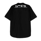 Iceberg Kids Camicia Nera Con Logo per Bambini (retro)