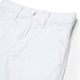 Diesel Kids Bermuda in Denim Bianco per Bambine